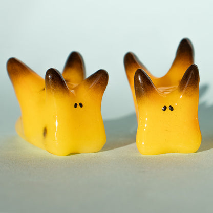 "Electric Mouse" Nudibranch (Thecacera pacifica) figurine